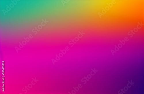 Colorful gradient abstract background illustration created with Generative AI technology