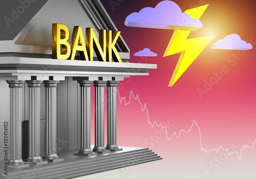 Bank bankruptcy. Lightning ...