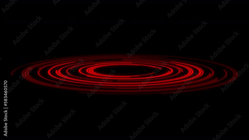 3D Arc Offset A Ripple Red X80 Degrees VJ Loop Animation 3D Arc Offset A Ripple Red X80 Degrees VJ Loop Animation