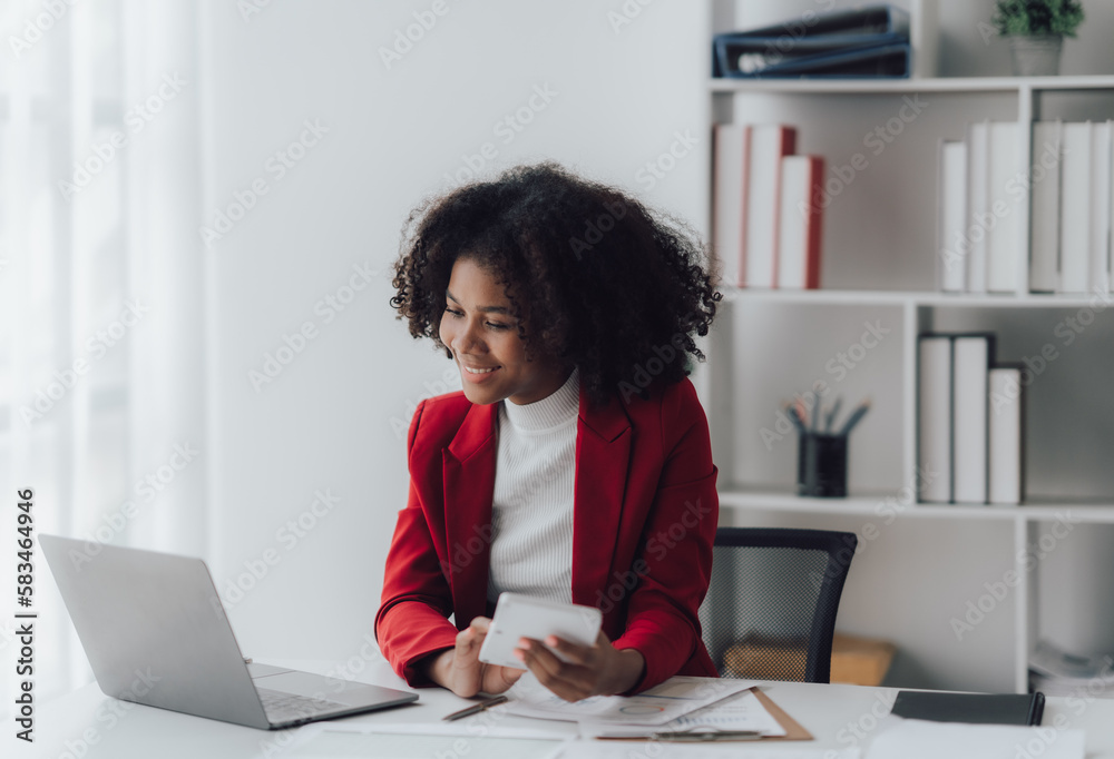 Young business woman worried about problem at work and stressed about problem with laptop computer. Young business woman worried about problem at work and stressed about problem with laptop computer.