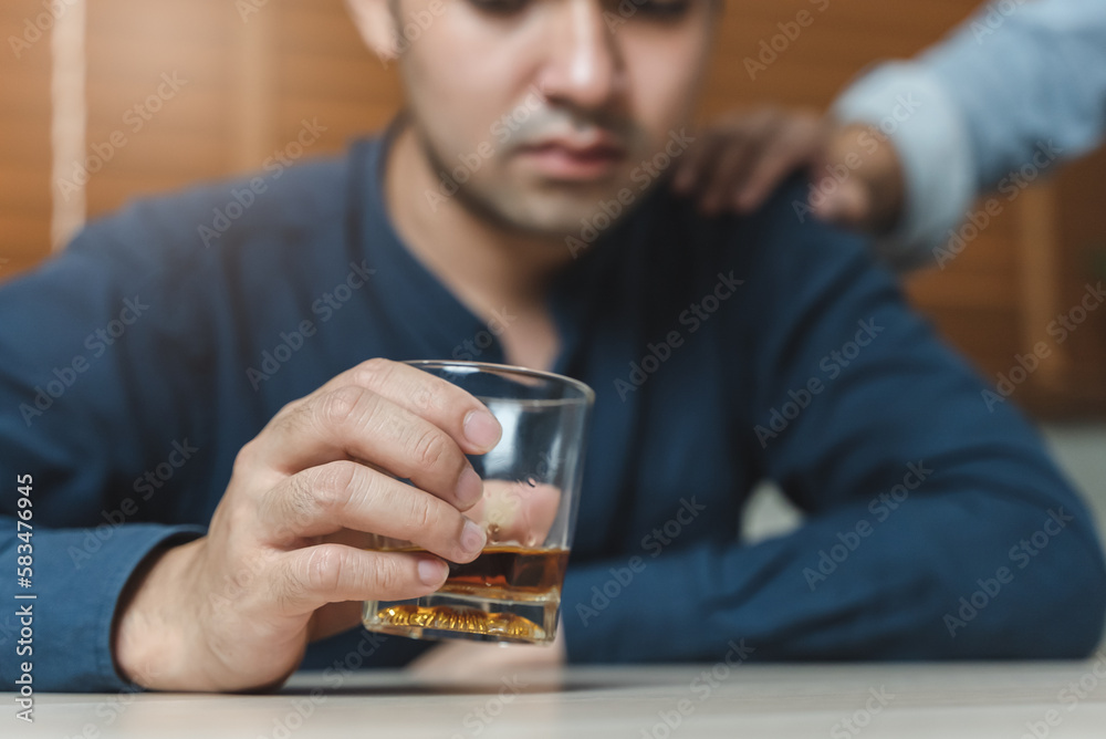 drunk man fall asleep on the table with whiskey glass drunk man fall asleep on the table with whiskey glass