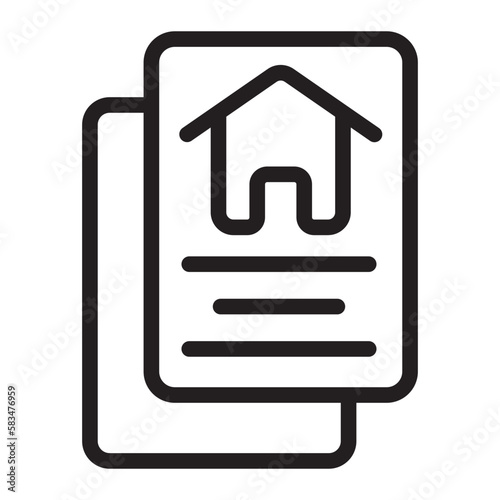 home insurance line icon
