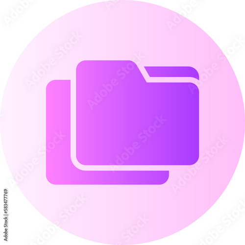 document gradient icon