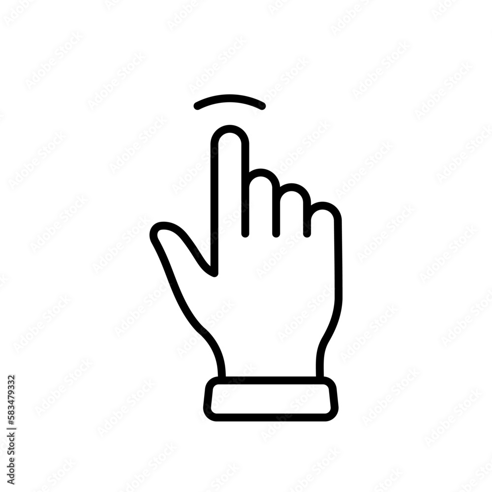 Tap Gesture of Computer Mouse. Pointer Finger Black Line Icon. Cursor Hand Linear Pictogram. Touch Click Press Double Swipe Point Outline Symbol. Editable Stroke. Isolated Vector Illustration Tap Gesture of Computer Mouse. Pointer Finger Black Line Icon. Cursor Hand Linear Pictogram. Touch Click Press Double Swipe Point Outline Symbol. Editable Stroke. Isolated Vector Illustration