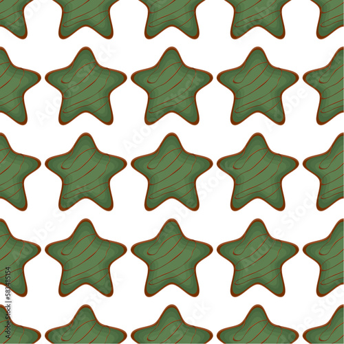 Pattern homemade cookie different taste in pastry biscuit