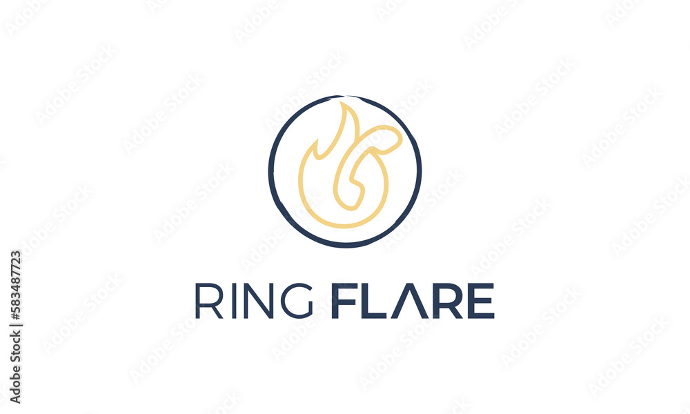 	
fire circle with phone for fire logo