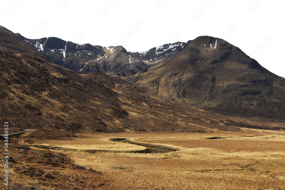 South glen shiel ridge isolated
