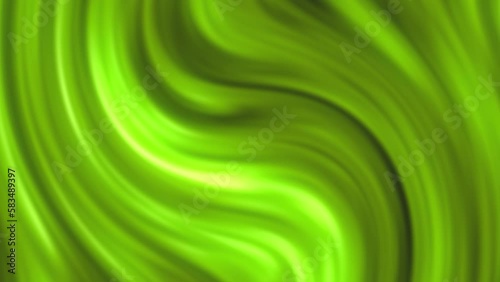 Wavy Green Abstract Background with Glossy Lines - Animated Motion loop Graphic 4k photo