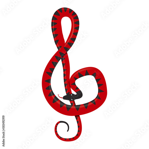 Serpent musical © Adriano
