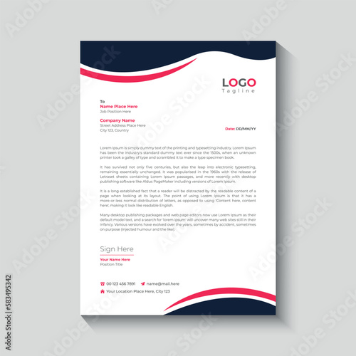 company letterhead template