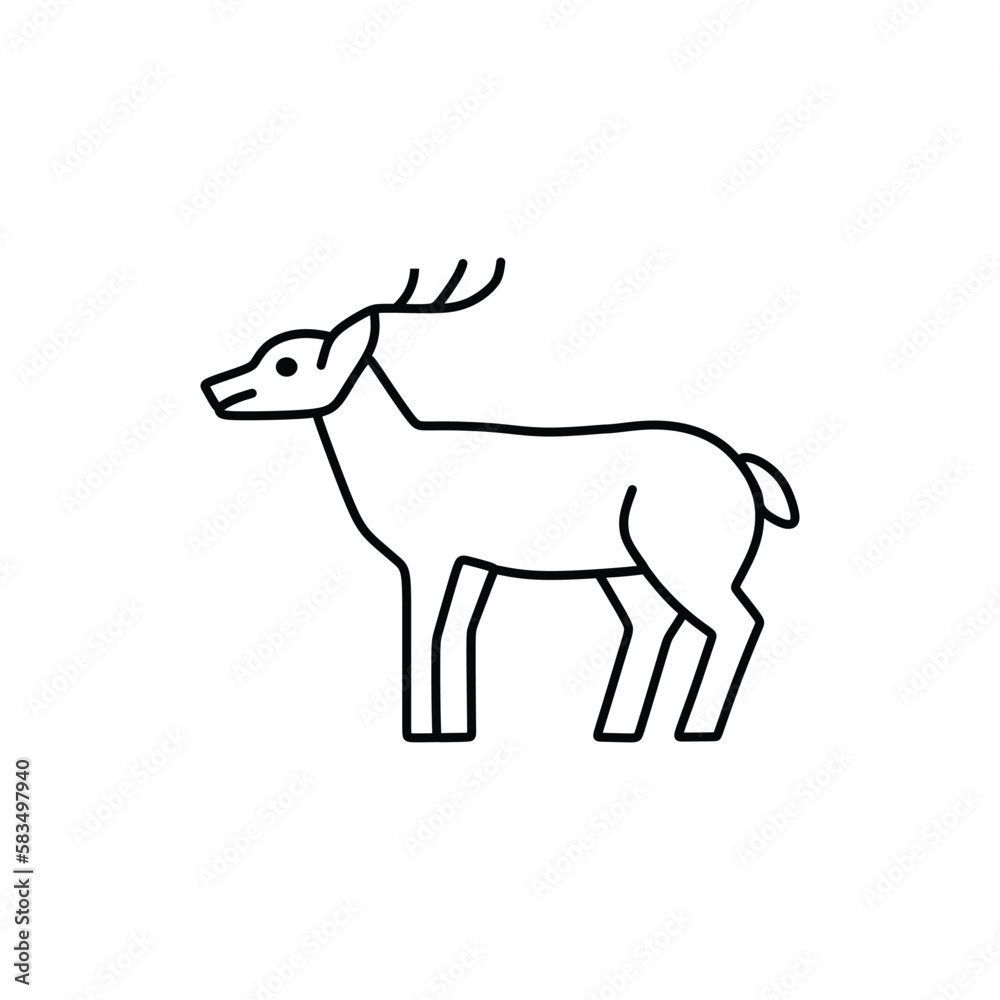 deer silent while staring ahead deer silent while staring ahead