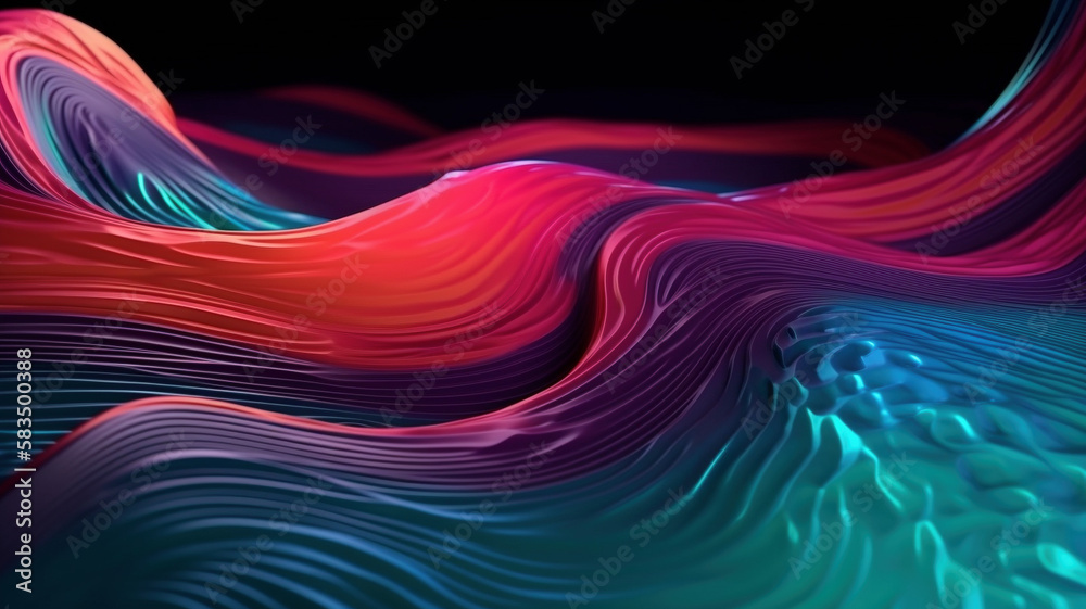 iridescent abstract wave background or wallpaper iridescent abstract wave background or wallpaper