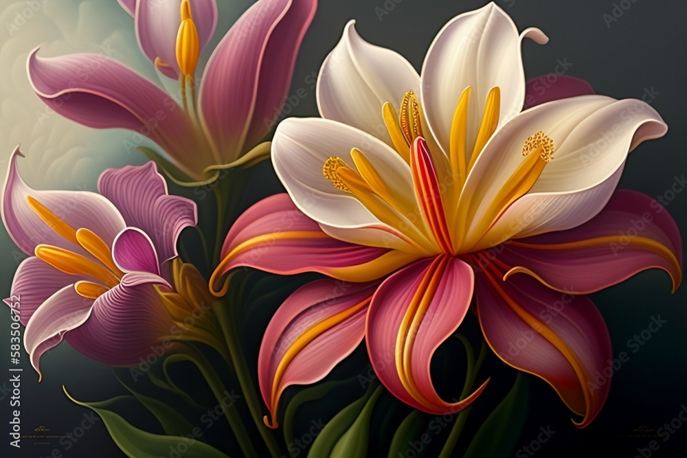 Fototapeta premium flower background