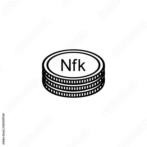 Eritrea Currency Symbol, Eritrean Nafka Icon, ERN Sign. Vector Illustration