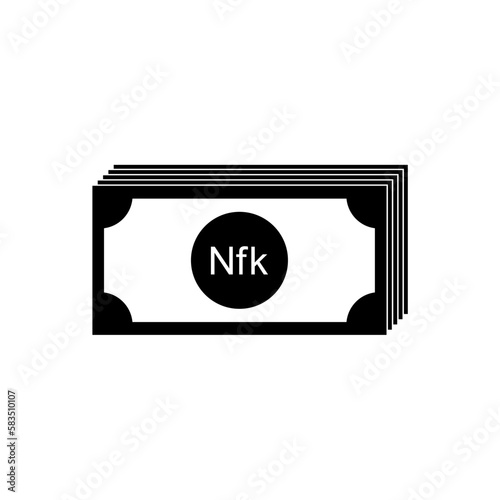 Eritrea Currency Symbol, Eritrean Nafka Icon, ERN Sign. Vector Illustration