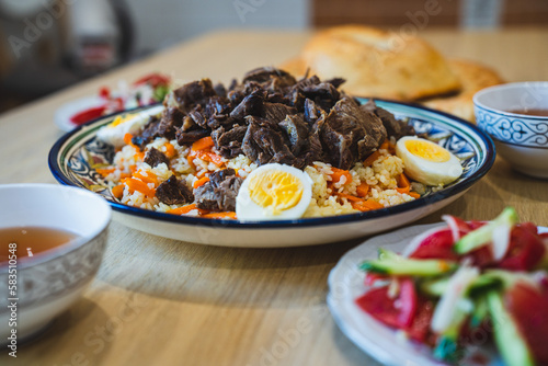 National dish of Uzbek and Uighur cuisine
