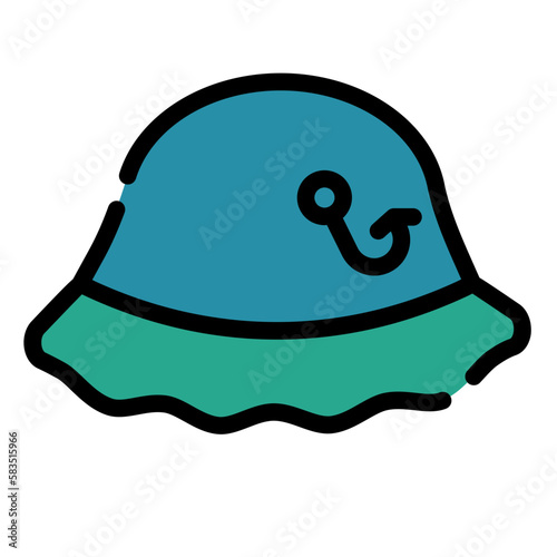 hat sun icon