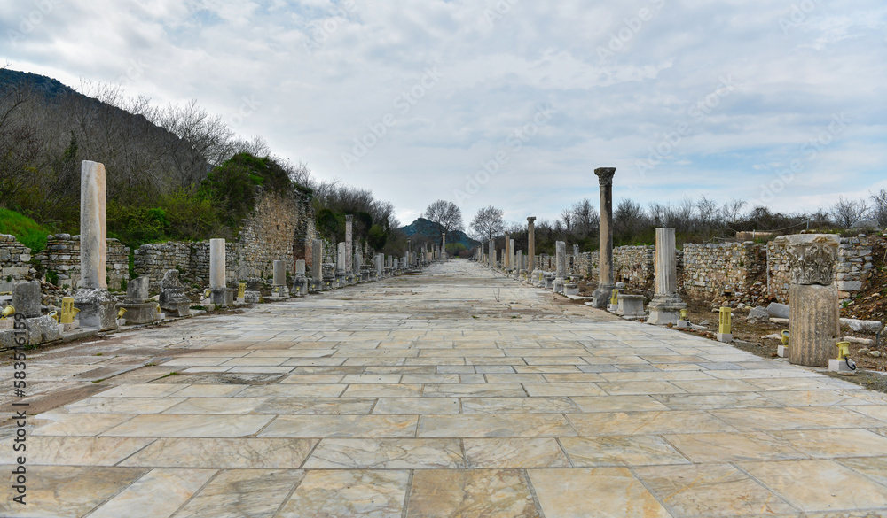 Ancient Greek Period Agora Entrance Road