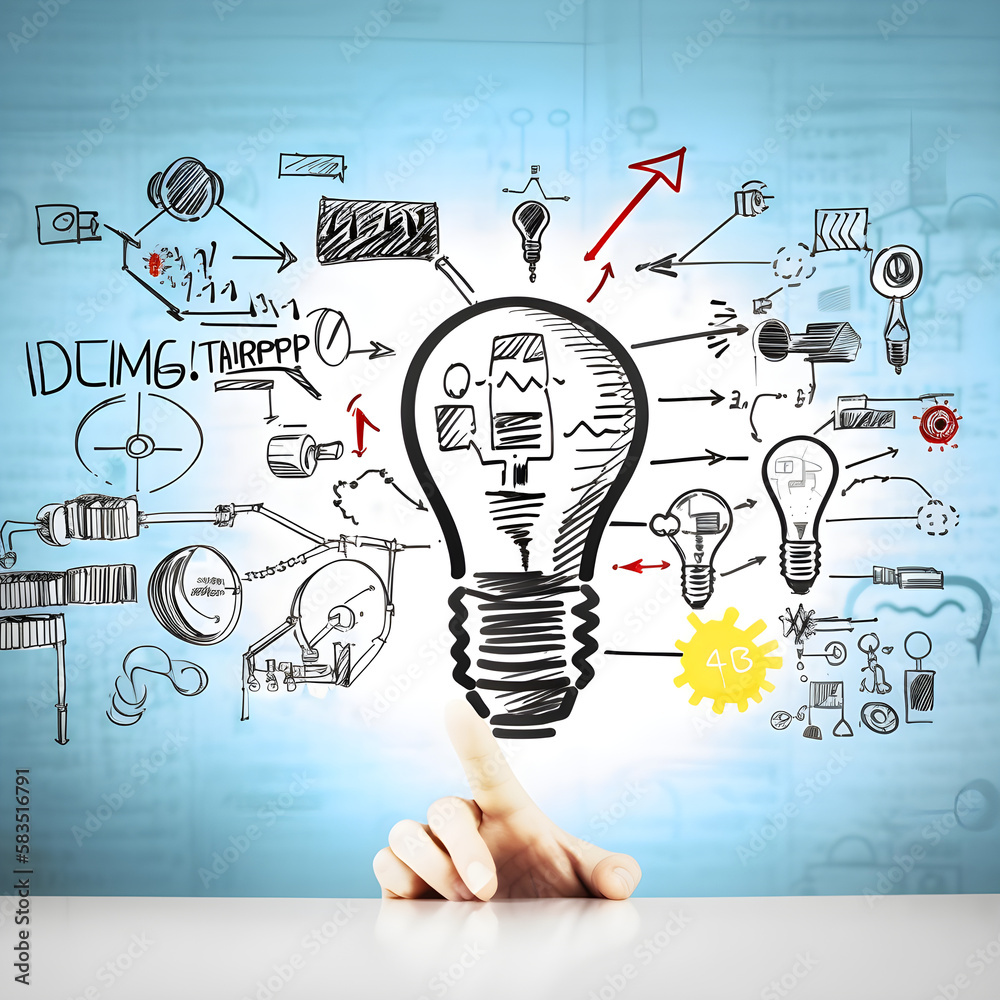 Creative business idea, Generative AI Creative business idea, Generative AI