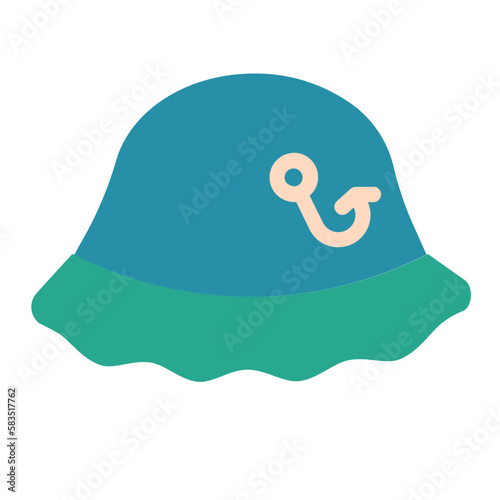 hat sun icon