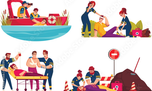 Emergency Compositions Set