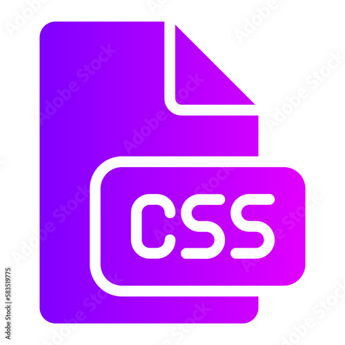 css gradient icon