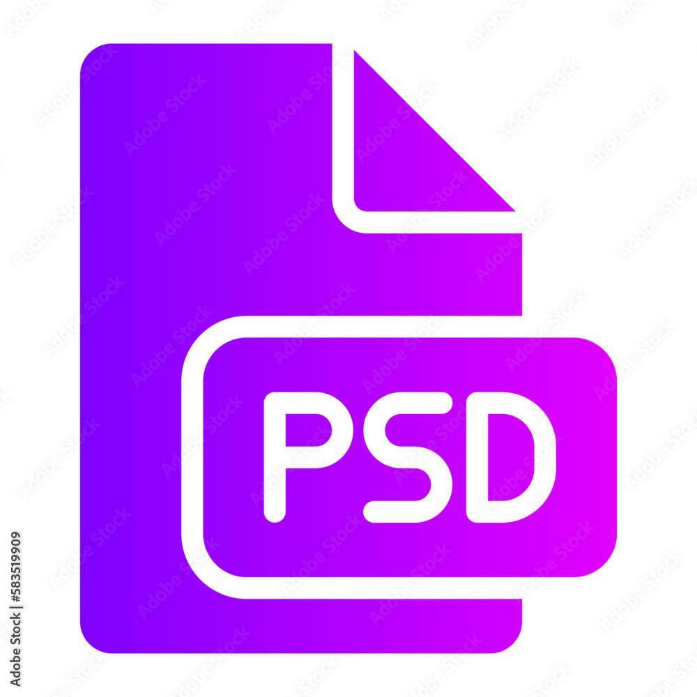 psd gradient icon