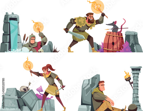 Dungeon Composition Set