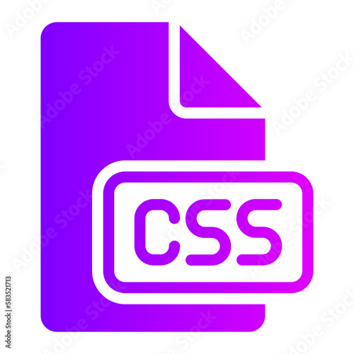 css gradient icon