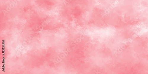 Abstract watercolor background with pink color. Fantasy light red, pink shades watercolor background. subtle watercolor pink gradient illustration. light sky pink watercolor scraped grungy effects.