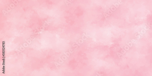 Abstract watercolor background with pink color. Fantasy light red, pink shades watercolor background. subtle watercolor pink gradient illustration. light sky pink watercolor scraped grungy effects. © Jubaer