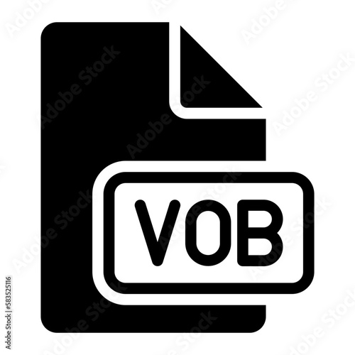 vob glyph icon