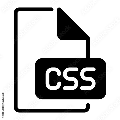 css glyph icon