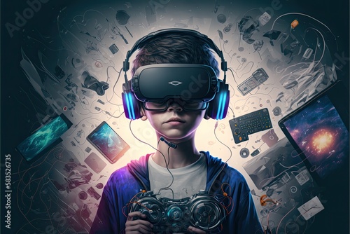 best VR technology devices for teen communication generative ai