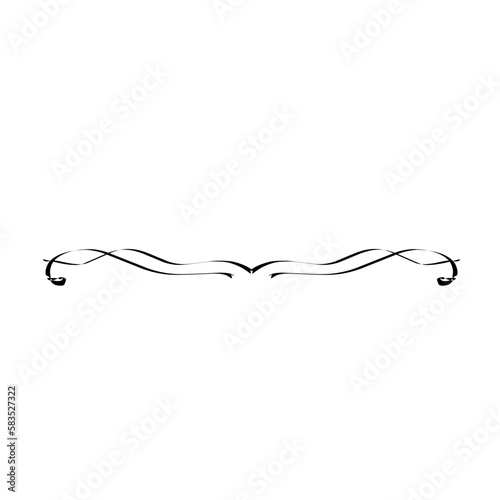 Vector illustration of decorative borders and frames