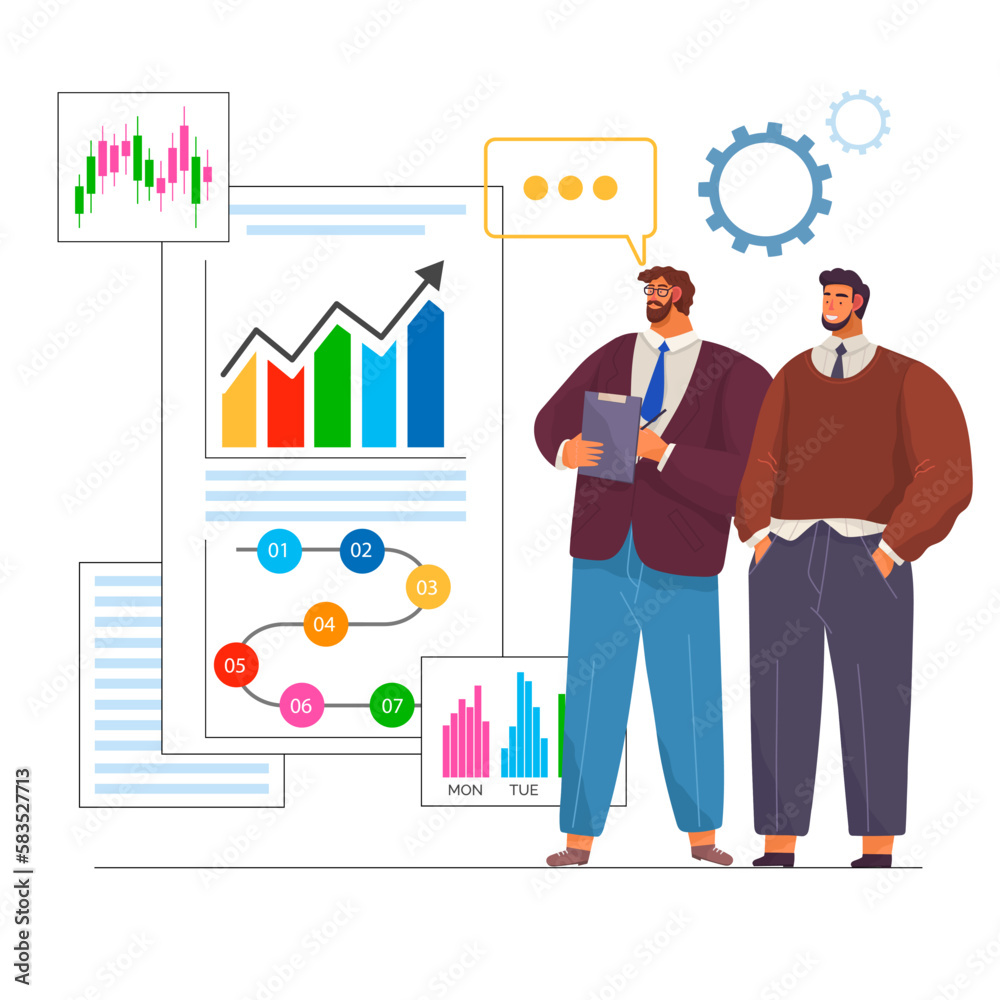 Business people marketing team analyze graph and chart. Data analytics, statistic to analysis, business graph dashboard, financial research, diagram for optimization, big data and information concept Business people marketing team analyze graph and chart. Data analytics, statistic to analysis, business graph dashboard, financial research, diagram for optimization, big data and information concept