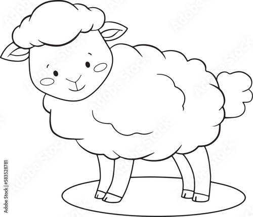 illustration of sheep