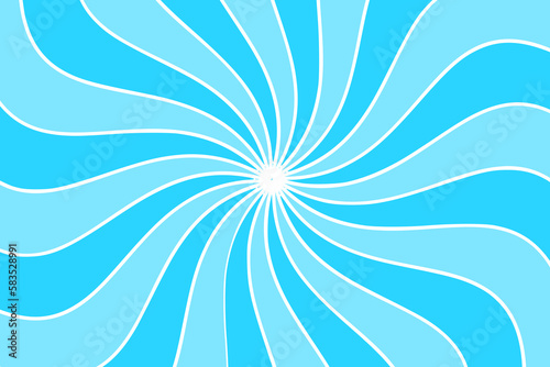 Abstract vector geometric background with irregularly shaped lines that are circularly distributed creating a sense of rotation and illusion	