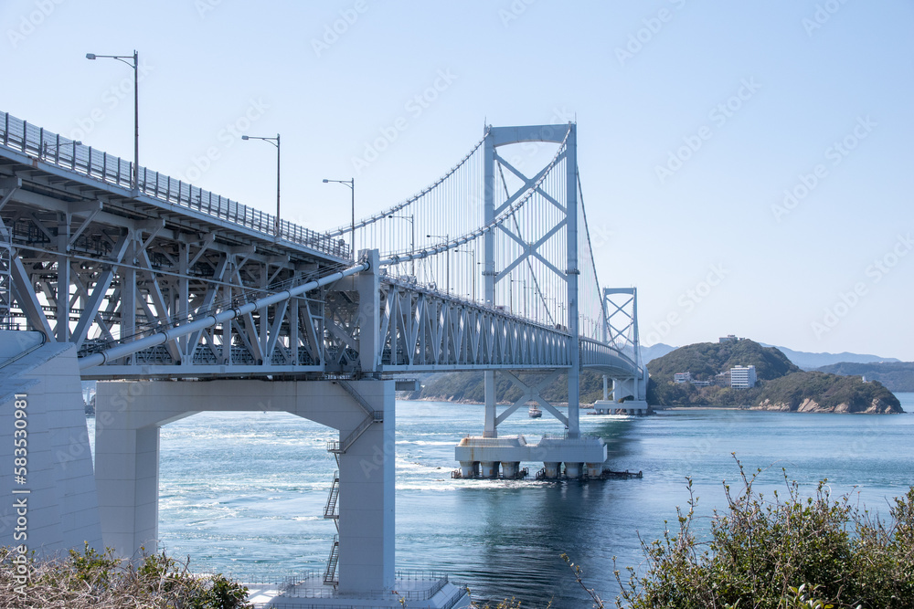 Fototapeta premium 大鳴門橋うずしおウォーク