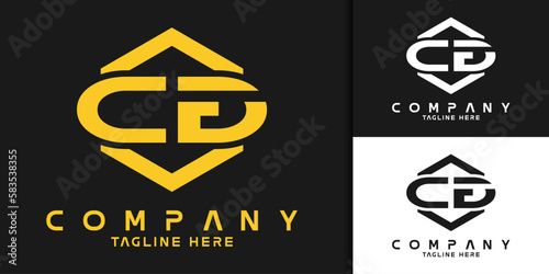 initial CG or CD logo creative ,for business logo and company logo