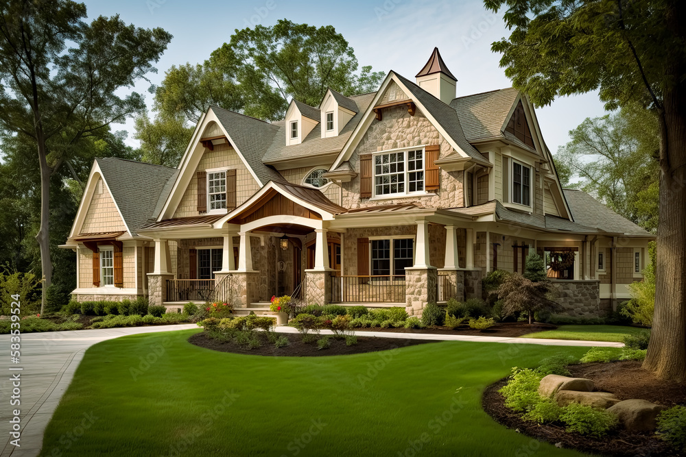 Beautiful Fancy Home Exterior. Generative Ai. luxury, modern, contemporary, and traditional.
Beautiful Fancy Home Exterior. Generative Ai. luxury, modern, contemporary, and traditional.