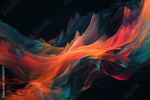 Abstract backgrounds, Generative AI