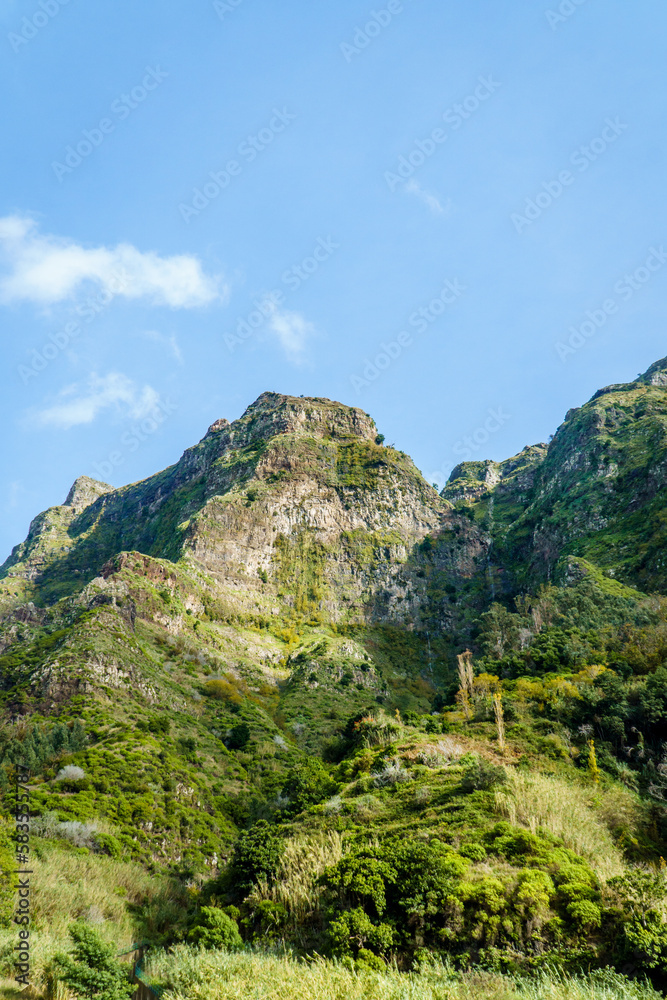 Mountains at Madeira Portugal