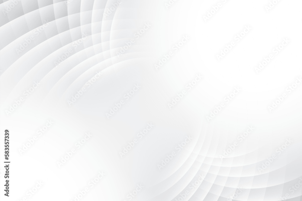 Abstract white and gray color, modern design stripes background with geometric round shape. Vector illustration. Abstract white and gray color, modern design stripes background with geometric round shape. Vector illustration.