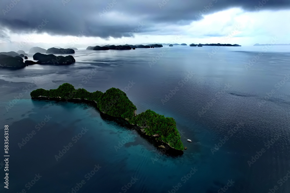 Rock island paradise in Palau