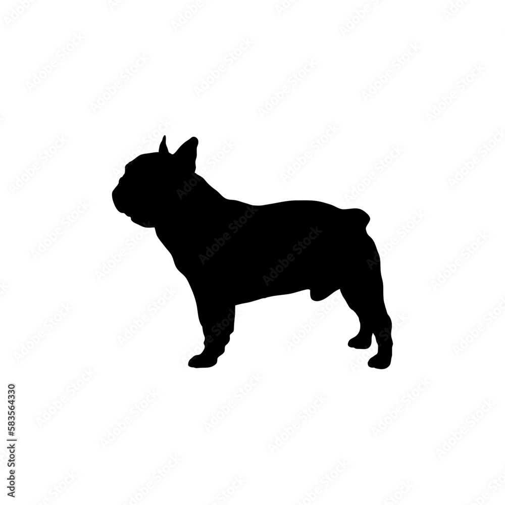 French bulldog Silhouette Dog