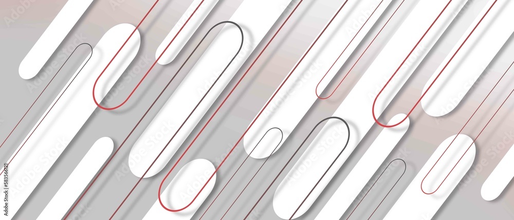 Abstract white background banner. White abstract banner design Abstract white background banner. White abstract banner design