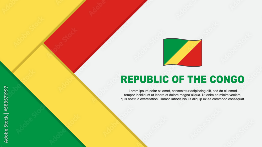 Republic Of The Congo Flag Abstract Background Design Template. Republic Of The Congo Independence Day Banner Cartoon Vector Illustration. Republic Of The Congo Illustration Republic Of The Congo Flag Abstract Background Design Template. Republic Of The Congo Independence Day Banner Cartoon Vector Illustration. Republic Of The Congo Illustration