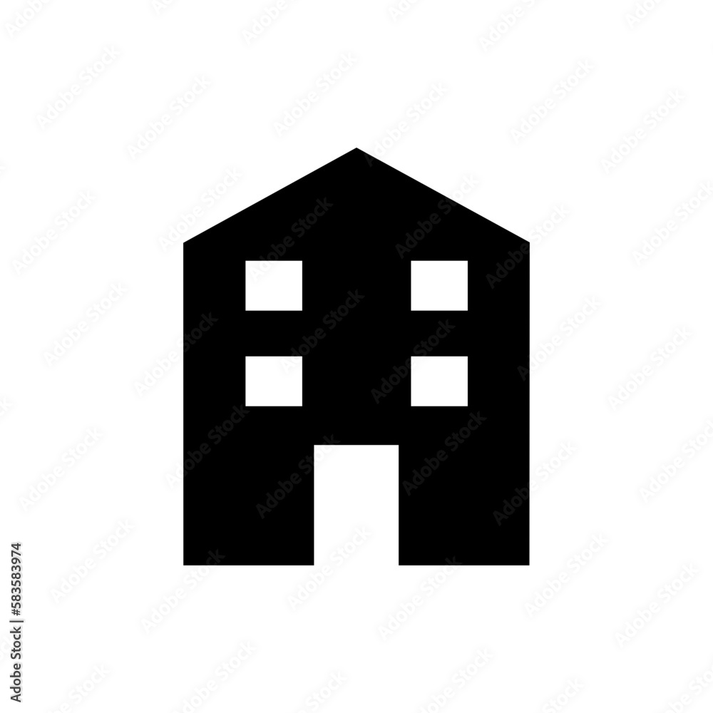 Black House icon. Black House icon.