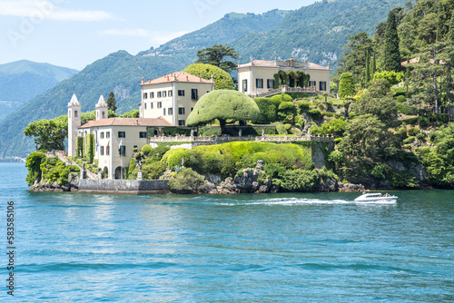 Fototapeta Villa del Balbianello on Lake Como, Italy